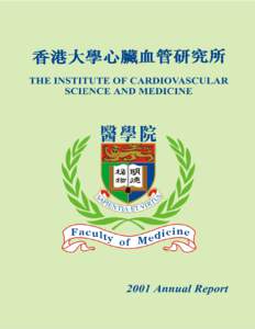 -1-  Mission Statement of the Institute of Cardiovascular Science and Medicine  The Institute of Cardiovascular Science and Medicine