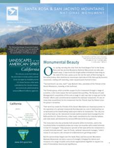 Peninsular Ranges / Coachella Valley / San Bernardino National Forest / California Mission Indians / Native American tribes in California / Santa Rosa Mountains / San Jacinto Mountains / Cahuilla people / Santa Rosa and San Jacinto Mountains National Monument / Geography of California / Southern California / California