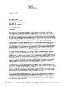 Mr. Jonathan G. Katz September 14, 2005 Page 4 Responses to Detailed Questions Posed by the Advisory Committee 1. Has SOX changed the thinking of smaller companies about becoming or remaining a public company? If so, 