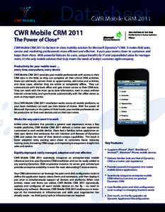 CWR Mobile CRM[removed]CMYK