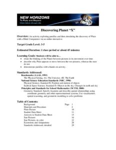 Microsoft Word - discovering_planet_x_nasareview_final