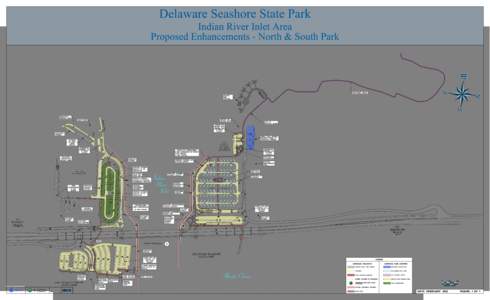 Delaware Seashore State Park Indian River Inlet Area Proposed Enhancements - North & South Park W