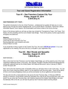 Microsoft Word - Tour Guest Registration