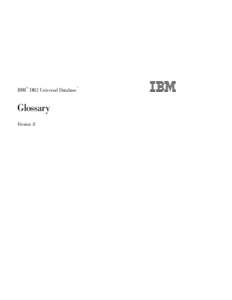 Data / Relational database management systems / Database management systems / SQL keywords / Cross-platform software / IBM Director / IBM Tivoli Storage Manager / Cursor / IBM Advanced Program-to-Program Communication / IBM DB2 / Computing / Data management