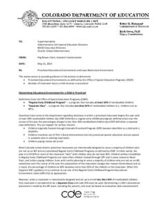 Early childhood education / Educational stages / Office of Special Education Programs / Free Appropriate Public Education / Preschool education / Least Restrictive Environment / Kindergarten / Section 504 of the Rehabilitation Act / Individualized Education Program / Education / Special education / Education in the United States