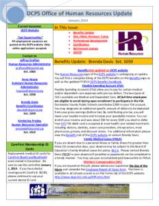 DCPS Office of Human Resources Update