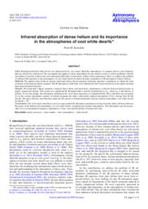 Astronomy & Astrophysics A&A 566, L8DOI: 