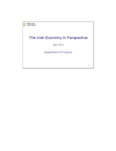 Economic history of Ireland / Gross domestic product / Economic history / Inflation / Economic growth / Irish property bubble / Economy of Spain / Economics / Economy of the Republic of Ireland / Celtic Tiger