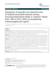 Listeriaceae / Bacterial diseases / Listeriosis / Listeria / Infectious diseases / Foodborne illness / Biological agent / Pascale Cossart / Methicillin-resistant Staphylococcus aureus / Microbiology / Biology / Bacteria