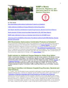 1  NABP e-News Educational, Regulatory, and Association News for the State