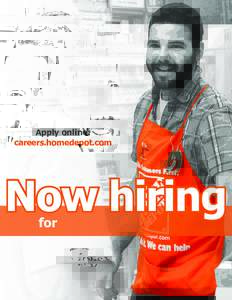 Hiring for: Cashiers Sales Associates in (lumber, plumbing, garden, appliances, paint, and hardware)
