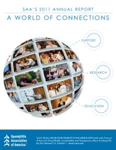 SAA’S 2011 ANNUAL REPORT  A WORLD OF CONNECTIONS l