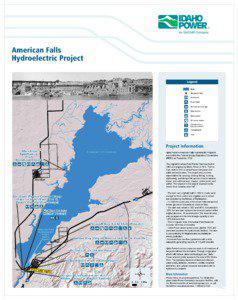 Idaho Power Company / American Falls Dam / Interstate 86 / Hells Canyon Dam / Idaho / Geography of the United States / Snake River