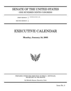 Carlos M. Gutierrez [C. 1] Ordered, That at 3:00 p.m. on Monday, January 24, 2005, the Senate proceed to executive session to consider the nomination of Carlos M. Gutierrez, of Michigan, to be Secretary of Commerce; pro