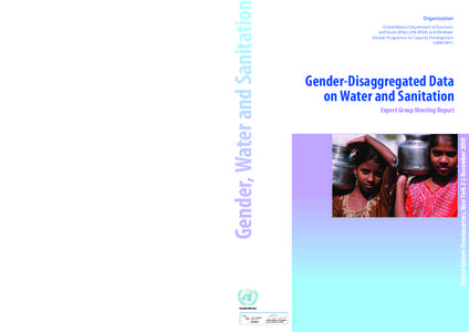 Gender, Water and Sanitatio UN DESA United Nations  United Nations Department of Economic