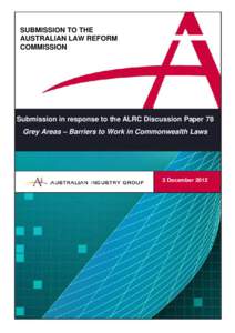ALRC - Age Barriers to Work - Submission - Discussion Paper - final