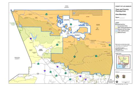 KERN COUNTY COUNTY OF LOS ANGELES  Town and Country