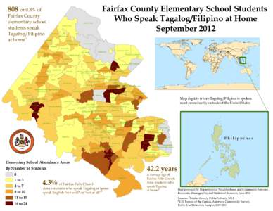 Fairfax County Elementary School Students Who Speak Tagalog/Filipino at Home