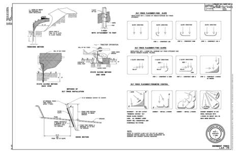 Geotechnical engineering / Geology / Water pollution / Construction / Sedimentology / Silt fence / Silt / Geotextile / Erosion control / Environmental soil science / Soil science / Earth