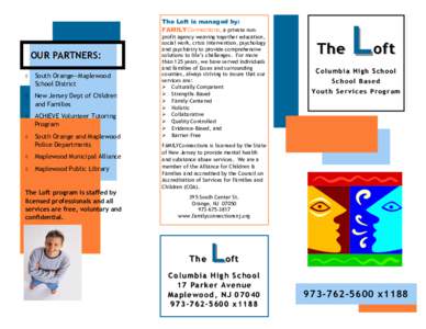 The TheLoft Loftis ismanaged managedby: by: