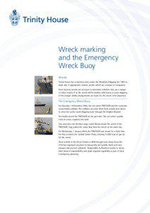 Wreck marking and the Emergency Wreck Buoy