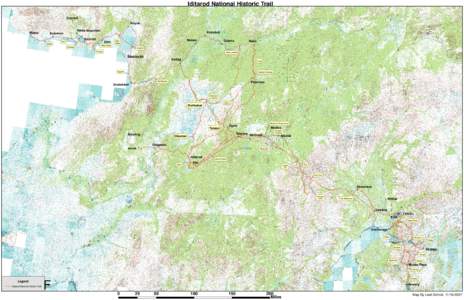 Anchorage metropolitan area / Iditarod Trail Sled Dog Race / Iditarod Trail / Unalakleet /  Alaska / Skwentna /  Alaska / Kaltag /  Alaska / Anchorage /  Alaska / Iditarod / Alaska / Dog sledding / Sports in Alaska