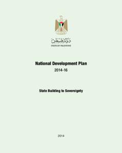 National Development PlanState Building to Sovereignty  2014