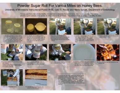 Beekeeping / Mesostigmata / Hexapoda / Insect ecology / Agriculture / Varroa destructor / Varroa / Bee / Mite / Honey bee / Worker bee / Colony collapse disorder