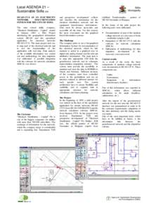 Local AGENDA 21 – Sustainable Sofia (06) SICAD-UT-E AS AN ELECTRICITY NETWORK DOCUMENTATION SYSTEM FOR THE CITY OF SOFIA