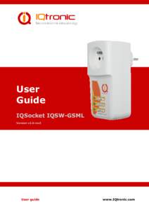 IQsocket IQSW-GSML User Manual v2.0 rev3