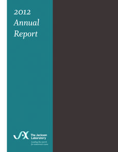 2012  Annual Report  Dear friends,