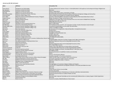 2015 Internet Law WIP Participation Requests.xlsx