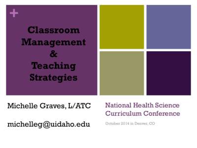 + Classroom Management & Teaching Strategies