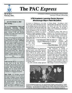 The PAC Express Vol. 6, No.1 February 2005
