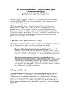 Earth / Environmental soil science / Hydrology / Pollution / Stormwater / Moose Pond / Great Pond / Watershed management / Island Pond / Water pollution / Water / Environment