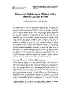 Islam Karimov / Andijan massacre / Andijan / Tashkent clan / Samarkand clan / Akromiya / Military of Uzbekistan / Politics of Uzbekistan / Asia / Uzbekistan