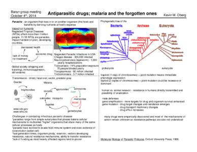 Microsoft PowerPoint - antiparasitics