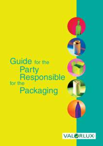 Guide for the Party Responsible for the  Packaging