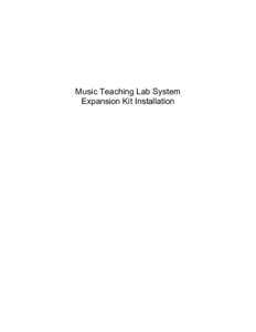 Music Teaching Lab Expansion Kit