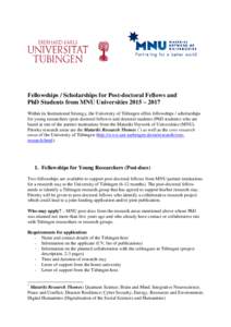 SF.Matariki MNU Fellowships Scholarships[removed]