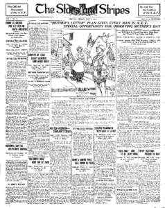 The Stars and Stripes (Paris, France), Vol. 1 No. 13, [removed]p 1]. PDF prepared by Library of Congress Serial and Govt. Publications Division.