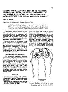 Zoology / Parasitism / Raillietina / Davaineidae / Moniezia expansa / Taenia asiatica / Cestoda / Parasites / Biology