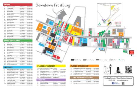 Downtown Frostburg  SERVICES C1	 C2	 C3