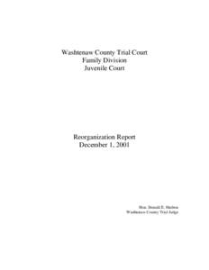 Washtenaw County Trial Court