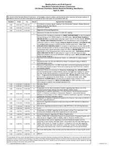 Agenda ISC Meeting April 21, 2004.xls