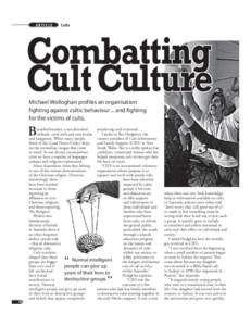 ARTICLE	  Cults Combatting Cult Culture