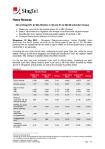 Vodafone / Singapore Telecommunications / Optus / Technology / Mobile broadband / BT Group / Average revenue per user / Allen Lew / Temasek Holdings / Telecommunications in Australia / Mobile phone companies