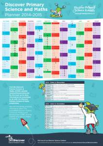 Discover Primary Science and Maths Planner[removed]SEPTEMBER  OCTOBER