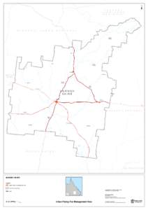 Murweh Shire Urban Flying-Fox Management Area map