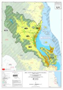 WQ1131 Tully River, Murray River and Hinchinbrook Island Basins plan map for environmental values and water quality objectives